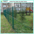 Galvanized and PVC Coated Welded Wire Mesh Fence